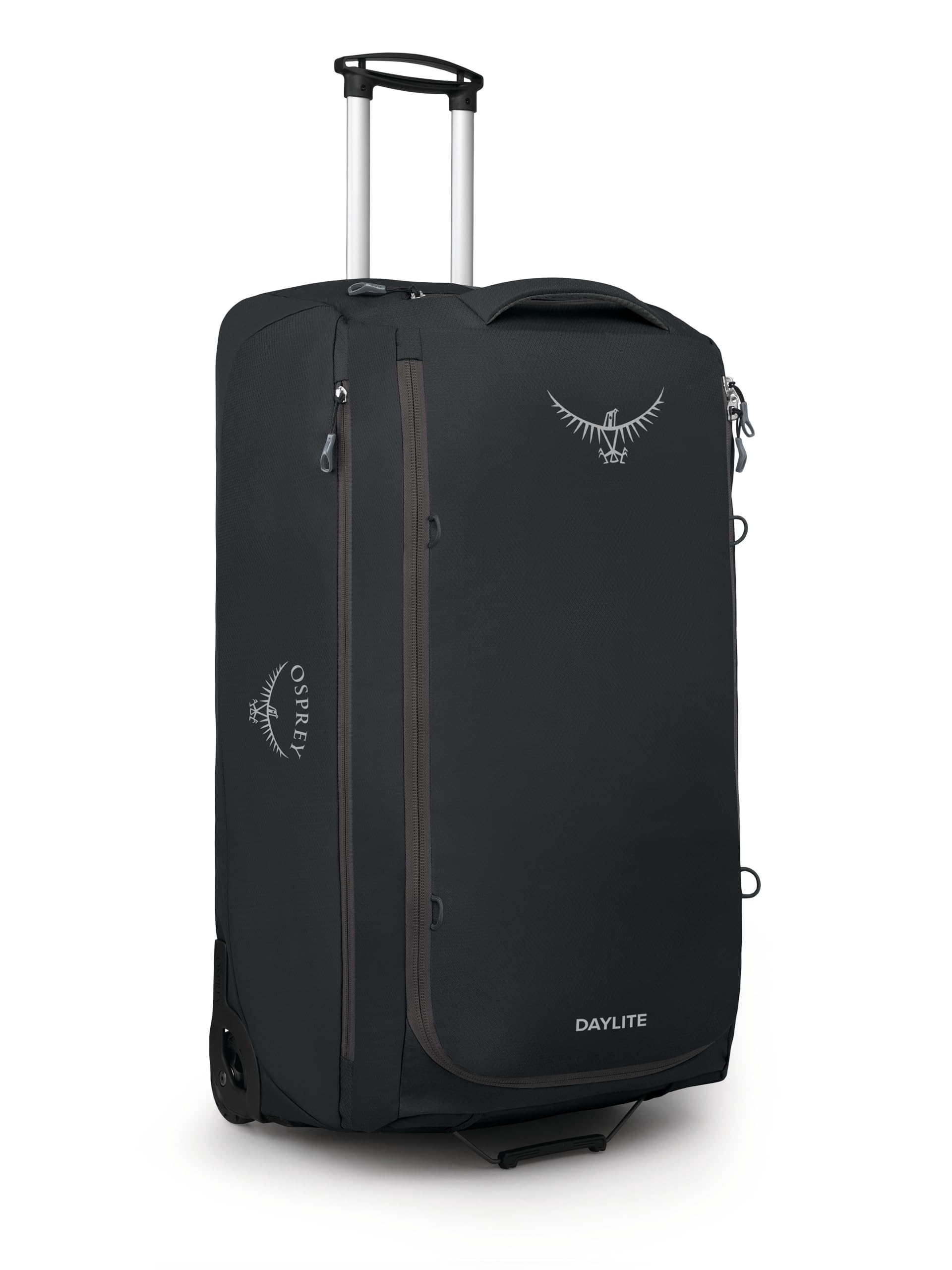 Osprey Daylite 115L Wheeled Collapsible Travel Duffel Bag - Lightweight Rolling Suitcase, Black