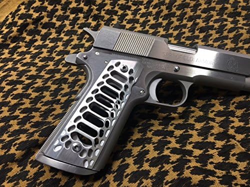 Valkyrie Dynamics 1911 Cobra Skeleton Brushed Magwell Full Size Gun Grip