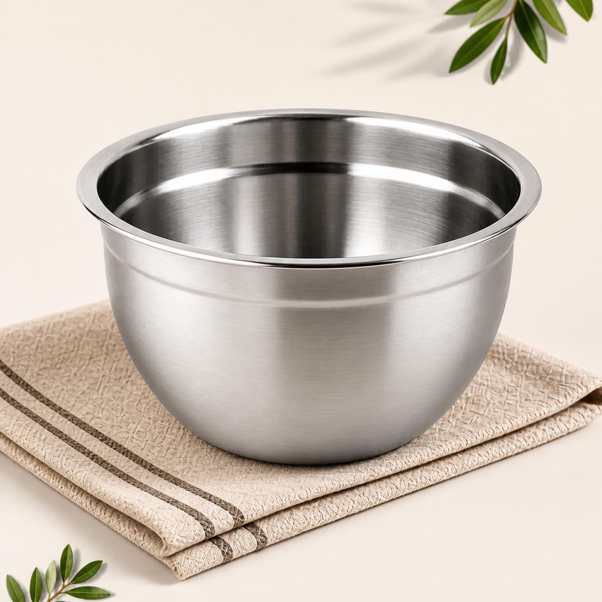 Tigela Inox Multiuso para Cozinha e Confeitaria