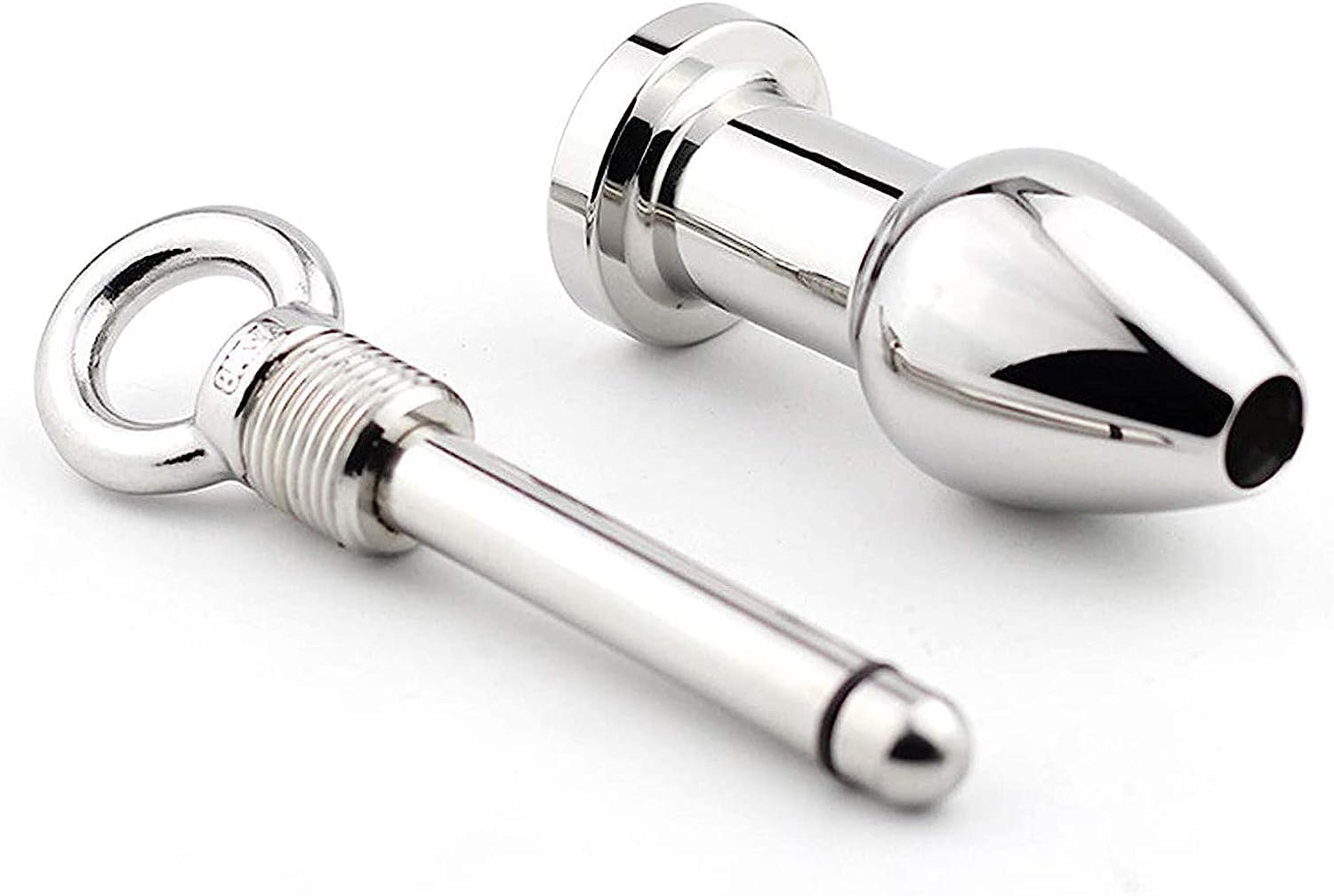 Menottes en métal et plug anal avec serrure - Kit de retenue de bondage - SM extrême - verrouillable - Fétichisme des esclaves de torture - Jouet sexuel érotique flirtant