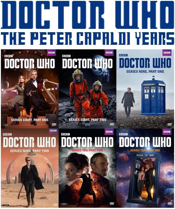 Doctor Who: The Peter Capaldi Year Collection [DVD] - Series 8, Parts 1 & 2 / Series 9, Parts 1 & 2 / Series 10, Parts 1 & 2 (The Complete Eighth, Ninth & Tenth Seasons)
