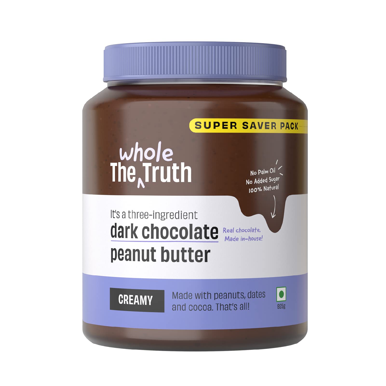 See full amazon price history chart for The Whole Truth - Supersaver Pack | Dark Chocolate Peanut Butter | 925 g | Creamy | No Added Sugar | No Artificial Sweeteners | Vegan | No Gluten | No Preservatives | 100% Natural The Whole Truth - Supersaver Pack | Dark Chocolate Peanut Butter | 925 g | Creamy | No Added Sugar | No Artificial Sweeteners | Vegan | No Gluten | No Preservatives | 100% Natural (B09C2NXCMY) Amazon Price History, Amazon Price Tracker