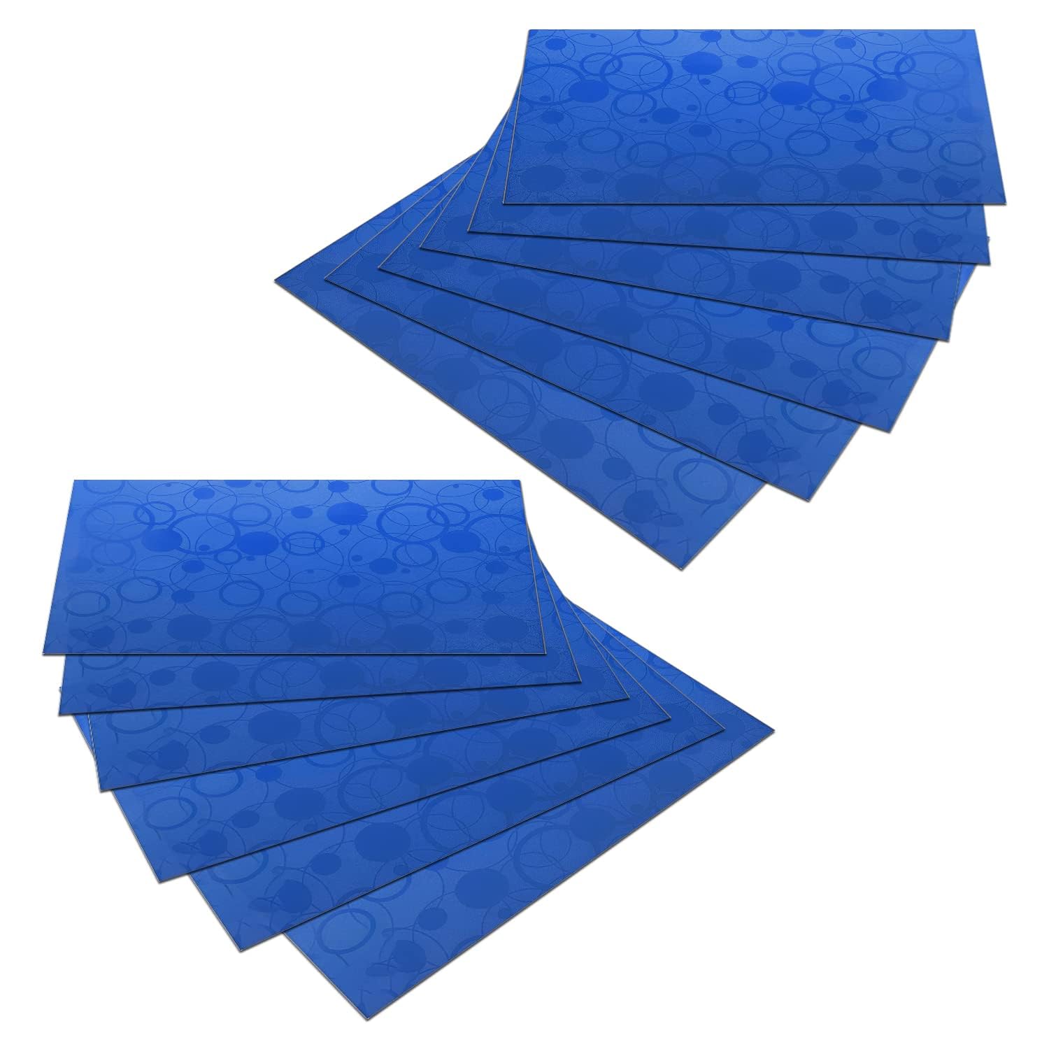 Kuber Industries Fridge Mats - 6 Pack White -14 Kuber Industries Fridge Mats - 6 Pack White -14
