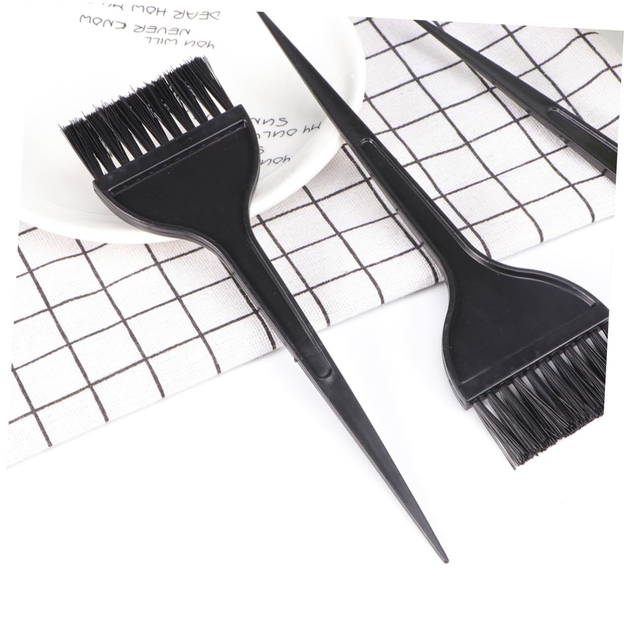 NULYLU Salon Applicator Brush Set 12pcs Hair Dye Brush Long Handle for Precision Application