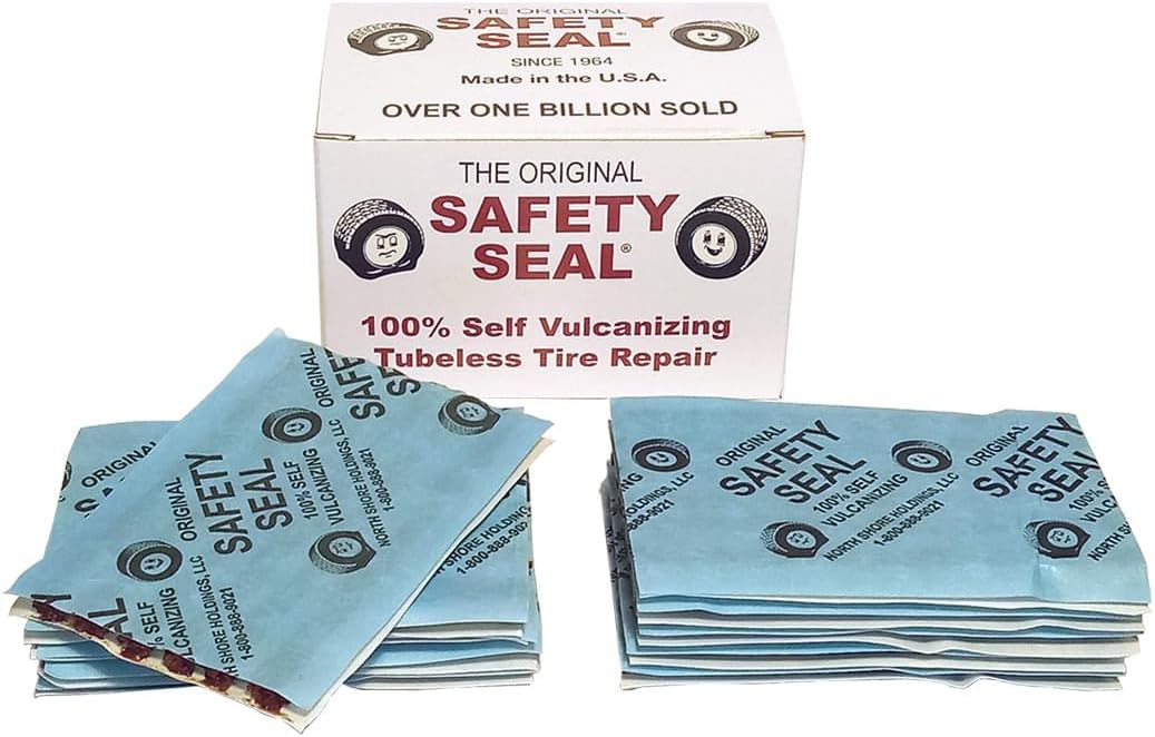 Stens Safety Seal 656267100061 Tire Repair Plugs, 60 Inserts, Blue