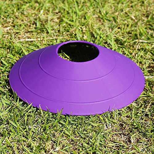 Kit 10 Chapeu Chines Colorido Half Cone para ensinar cores Treino Agilidade Funcional Sinalizaçao Es