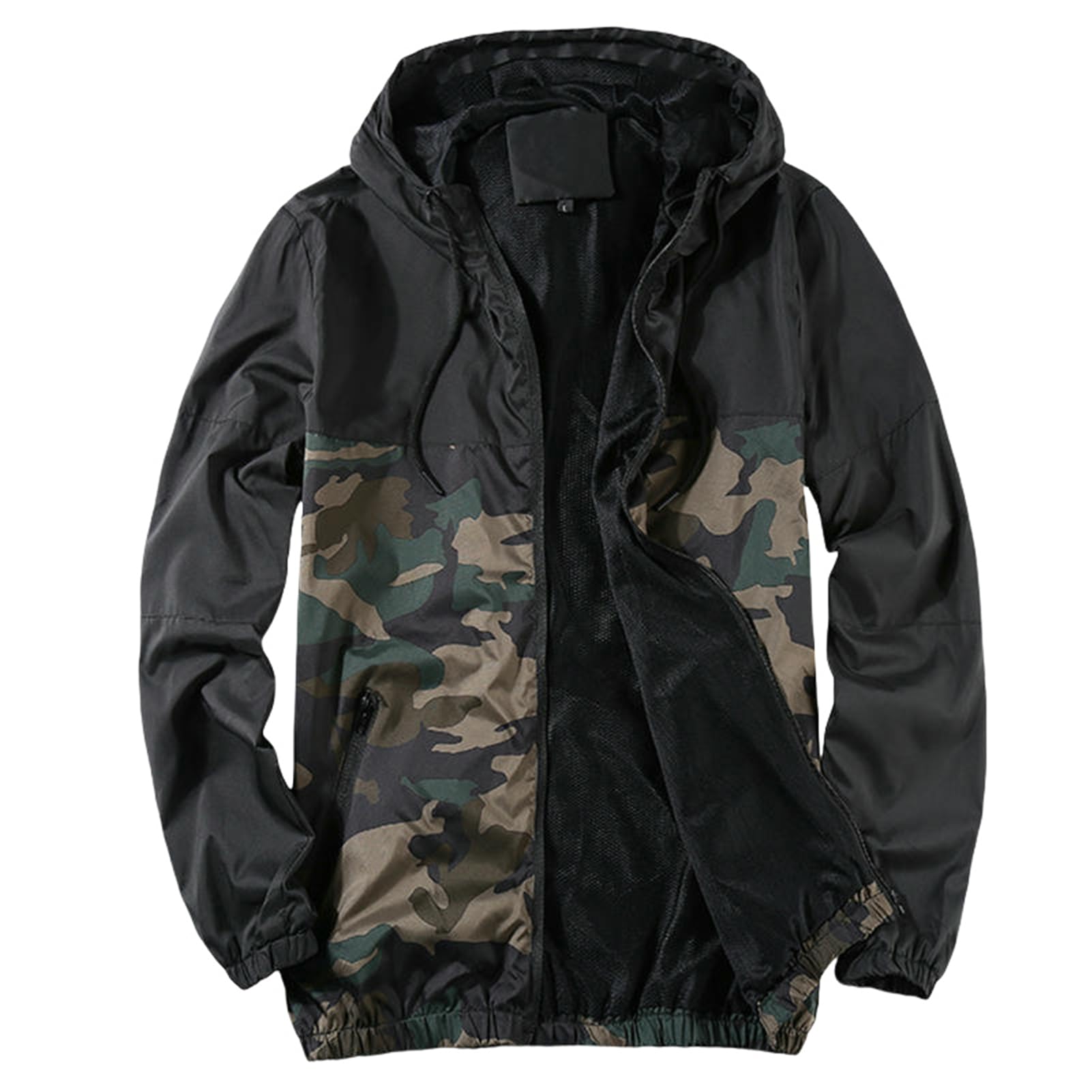 Chaqueta deportiva de malla para hombre contra el calor excesivo otoñal 8