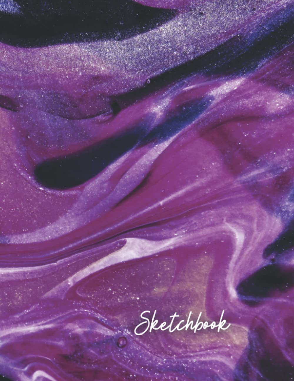 Aesthetic Sketchbook: Aesthetic Sketchpad For Drawing, Doodling, Journaling and Coloring, Large Size 8.5x11