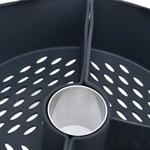 Miniatura 4 de Divisor de cámara de cocción, bandeja divisora de cocina para cocinar, accesorio de procesador de alimentos, hecho de silicona antiadherente y acero