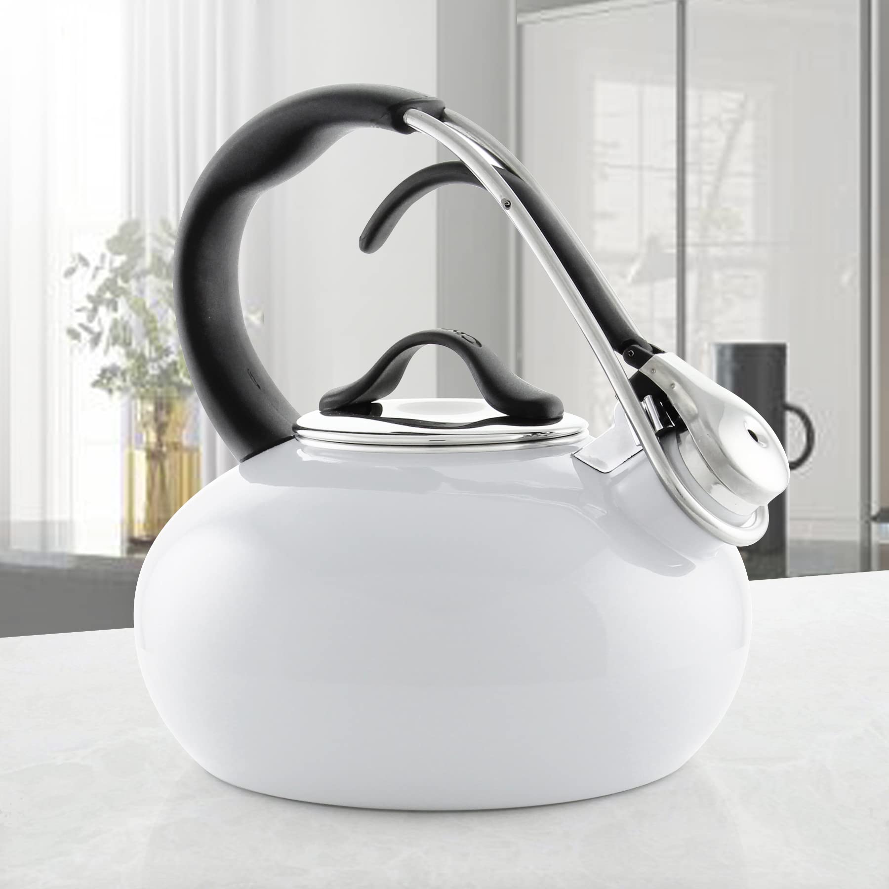 Chantal 白いやかん Chantal 白いやかん