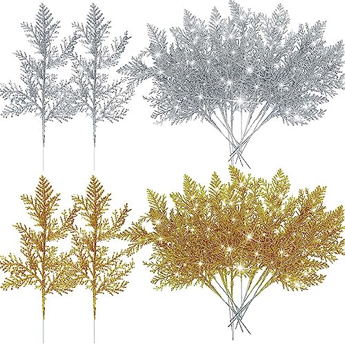 GRASARY 20 aghi di pino artificiale glitterati