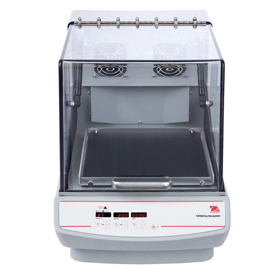 Ohaus ISHD16HDG Incubating Heavy Duty Orbital Shaker, 15 RPM to 500 RPM, 35 lb Capacity