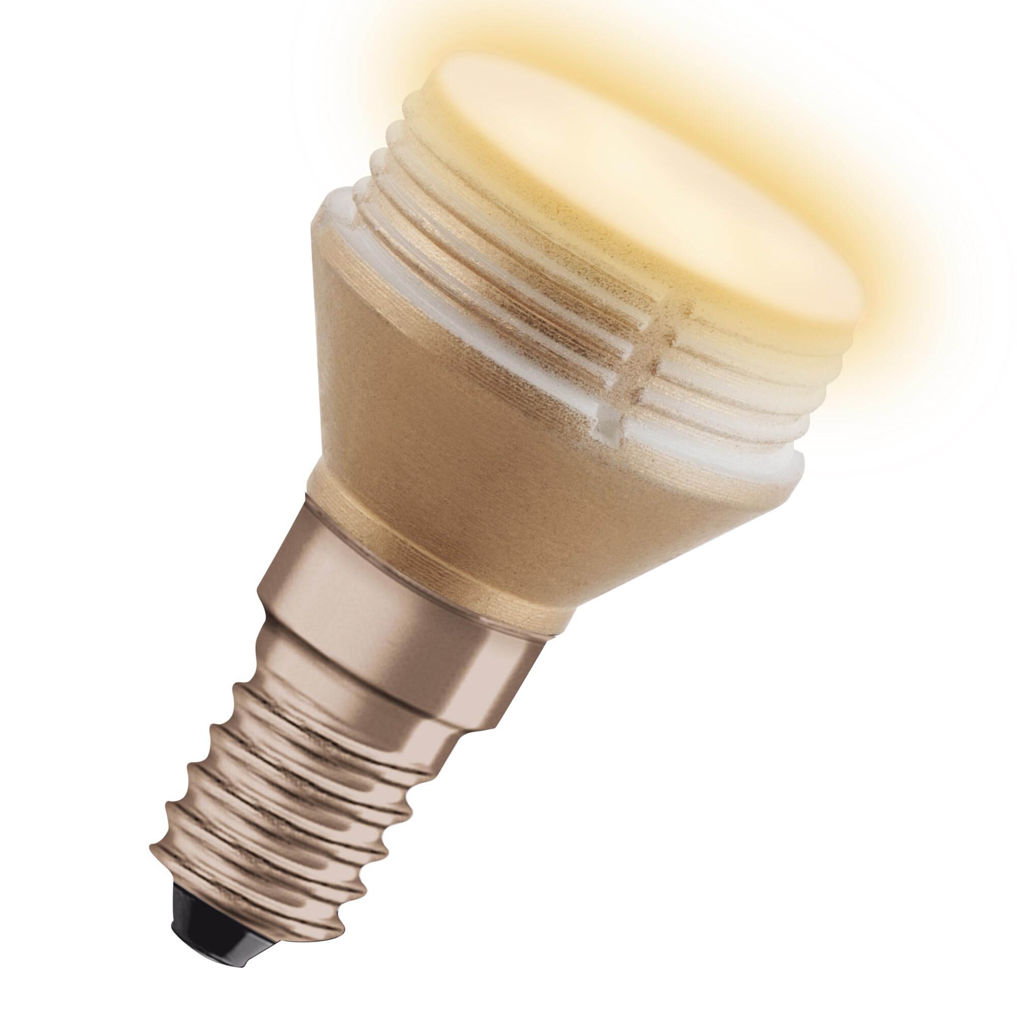 Osram Flat Lamp, ultra-kompakte und flache LED Lampe mit E27 Sockel, ersetzt herkömmliche 26W Glühbirnen, warmweiß (2700K), sparsam mit 3.5W Verbrauch, 3-stufig dimmbar per Wandschalter, 6er-Pack
