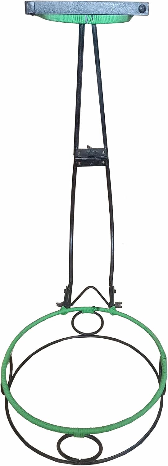HEAVY METAL FOLDING FLOOR STAND FOR INDIAN SITAR, SARASWATI VEENA, TANPURA. SELF-STANDING SELF-SUPPORTING