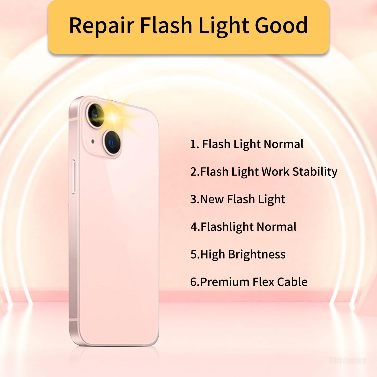 ライト商品·iPhone 12 Amazon | Risidamoy iPhone 12 Pro フラッシュライト交換用