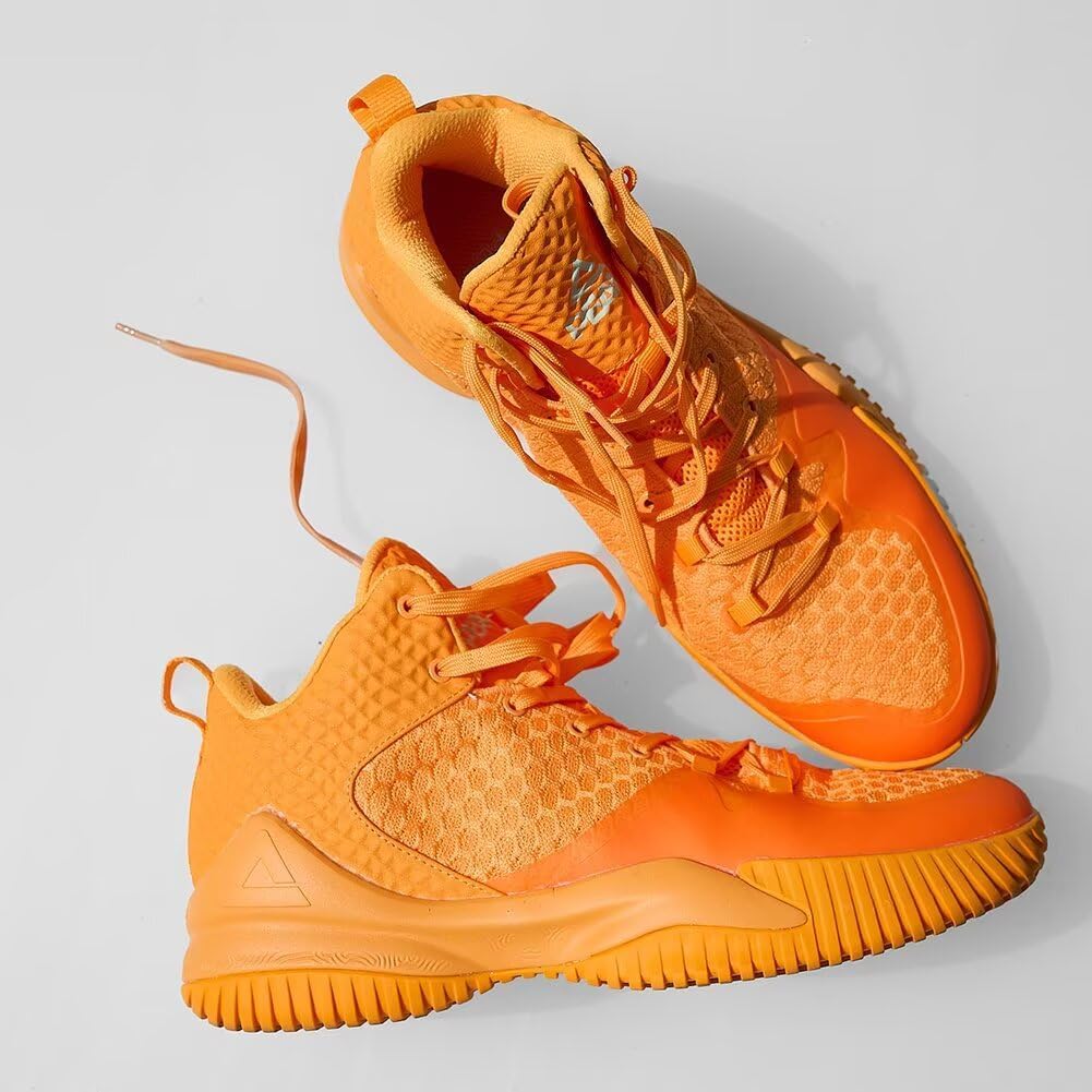 PEAK High Top Mens Basketball Shoes Lou Williams Streetball Master Breathable Outdoor Sneakers Cushioning Shoes for Fitness - Image 6