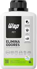 WAP Eliminador e Neutralizador de Odores Pet WAP ELIMINA ODORES PET 1 LITRO, Branco e Verde