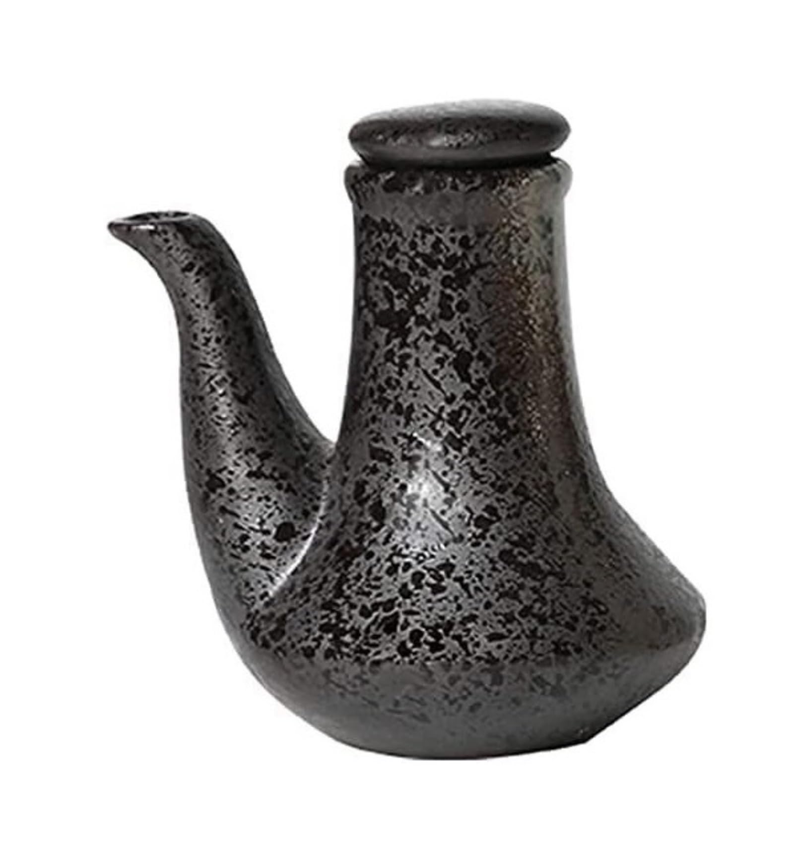 Öl- und Essigspender, Öl- und Essigspender, Keramik-Ölflasche, Tischflasche – Sojasauce oder Essig, Keramik-Abendessen, Flüssigkeit, Küche