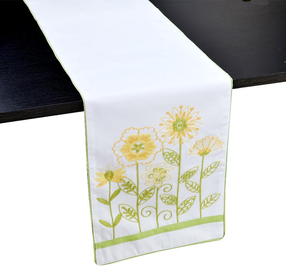 Inspired Treasure Table Runner Embroidery 14x72"