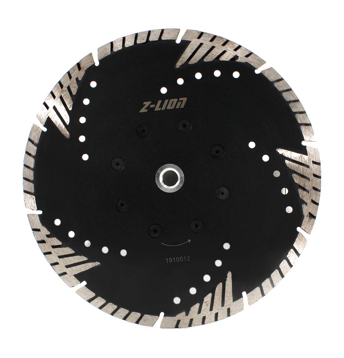 Z-LION 9 Inch Diamond Saw Blade Cutting Disc with 5/8-11 Flange for Marble Granite Stone Pavers Concrete Cutting