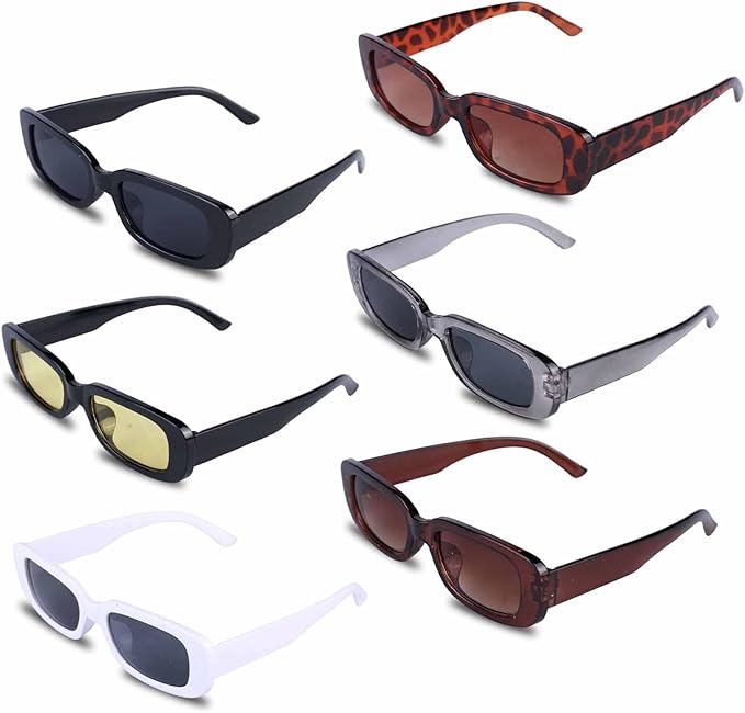 Fledermaus Sonnenbrille Damen Herren - Retro Party Brille Mit UV400 Schutz Für Halloween