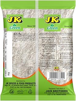 JK Govind Bhog | Bardhaman Rice | Pure Aromatic Bengal Rice | Flavorful & Aromatic | Direct from Bengal Farmers | 100% Natural | 1Kg (Pack of 1)