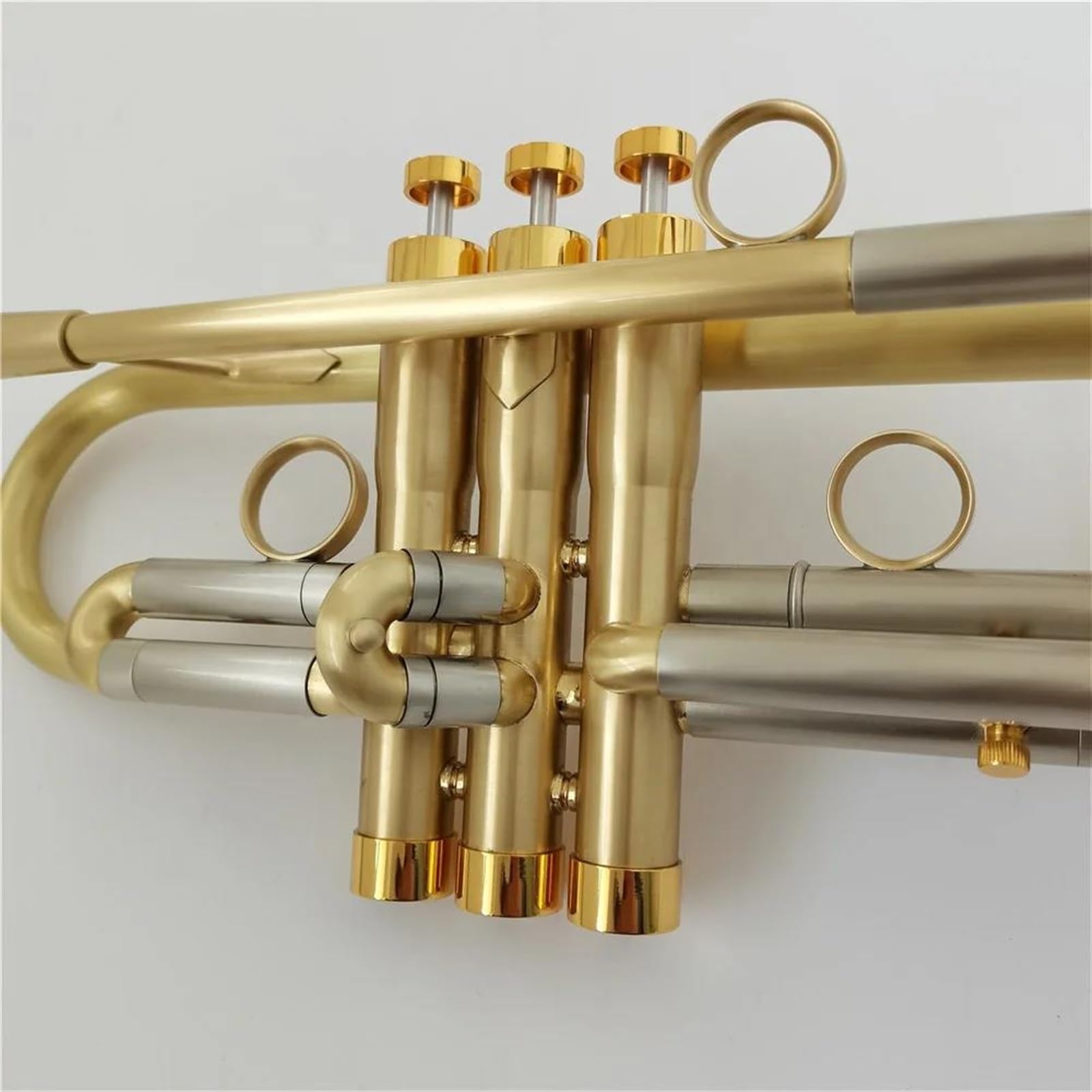 Trompete für Anfänger Schwere Trompete Perfektes Musikinstrument BB Mattlackierte Trompete