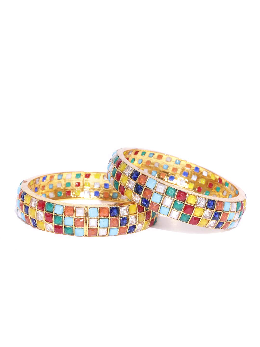 See full amazon price history chart for Priyaasi Designer Multicolor Stone Studded Gold Plated Beautiful Design Stylish Traditional Handcrafted Broad Bangles for Women Set of 2 (2.4) Priyaasi Designer Multicolor Stone Studded Gold Plated Beautiful Design Stylish Traditional Handcrafted Broad Bangles for Women Set of 2 (2.4) (B07MV7173X) Amazon Price History, Amazon Price Tracker