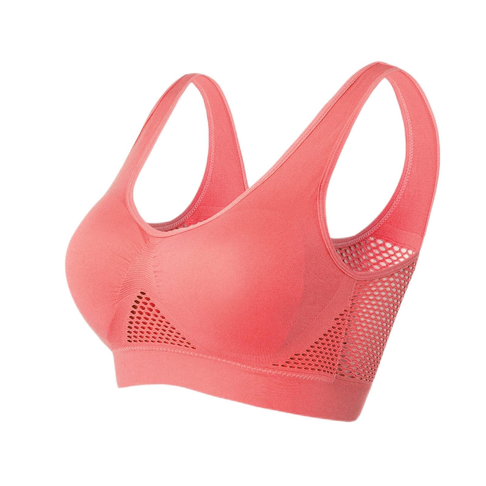 GenericSports Bras for Women High Support Breathable Cool Liftup Air Bra, Front Closure Bras Women Plus Size Comfortable Sport Bras