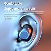 Wireless Earbuds,Bluetooth 5.3 Powerful Bass True Wireless Headphones,IPX7 Waterproof USB-C Button Control HiFi Sound In Ear CVC8.0 Tech Noise Reduction Earphones,One-Step Pairing,LED Display Headset