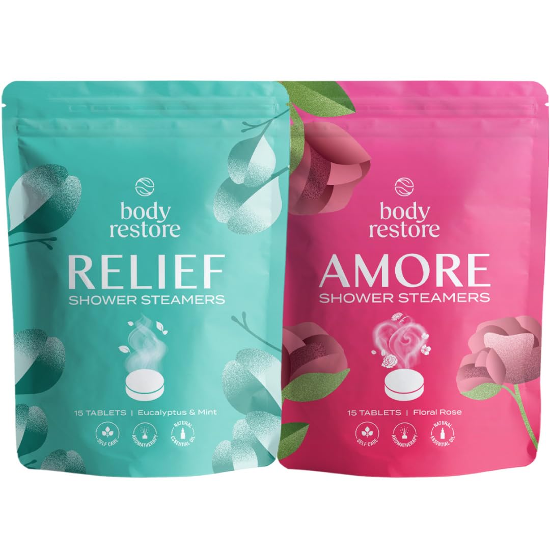 Aazon.co: Body Restore Shower Steaers Aroatherapy 15 Pack - Christas Gifts For Woen