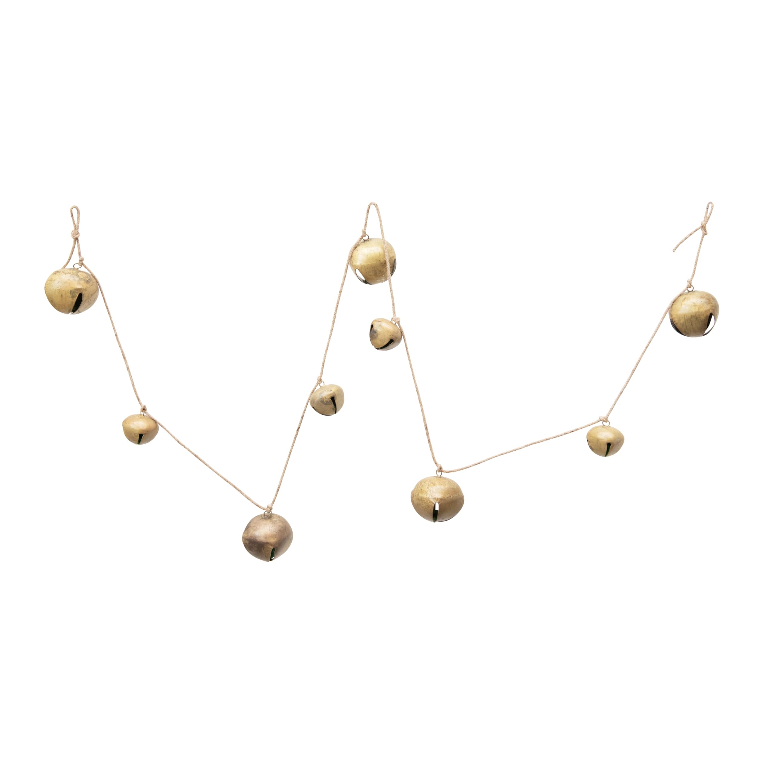 Creative Co-op Metal Garlands, Multicolor