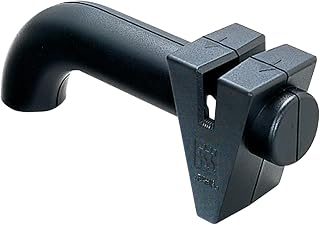 Zwilling J.A. Henckels Twinsharp Knife Sharpener - Steel & Ceramic Wheels for Quick Edge Honing