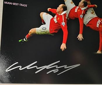 Amazon.co.jp: Wayne Rooney（ウェイン・ルーニー） サイン photo-03