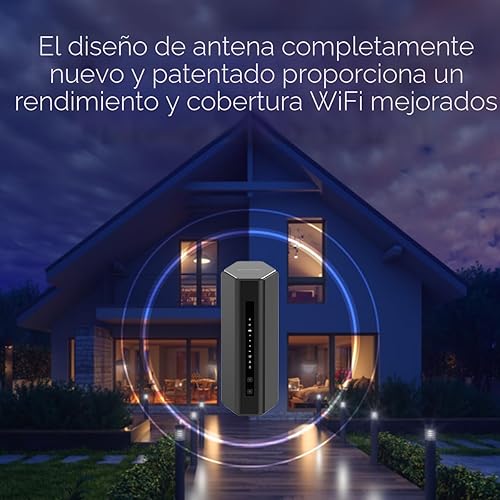 Vista 6 de NETGEAR Nighthawk enrutador WiFi 7 tri-banda (RS500) – Solo enrutador, velocidad inalámbrica BE12000 (hasta 12 Gbps) - Cubre hasta 3.000 pies