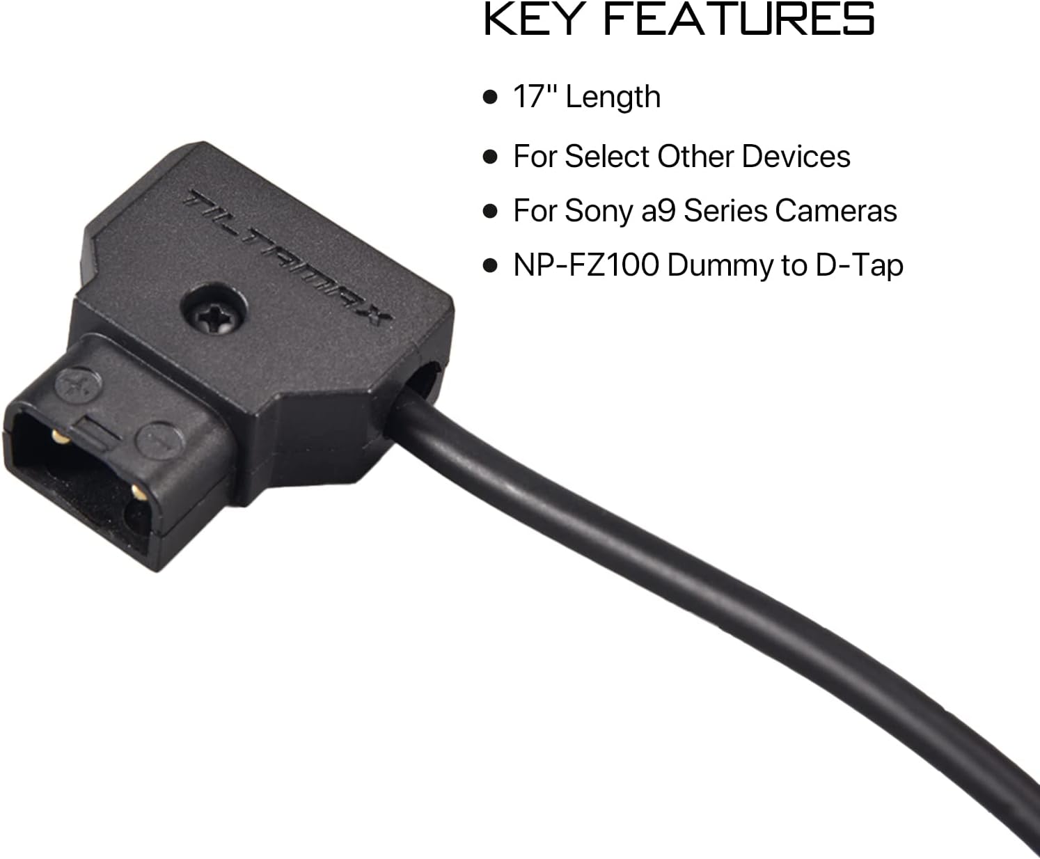 Tilta Sony A9 Series Dummy Battery to PTAP Cable