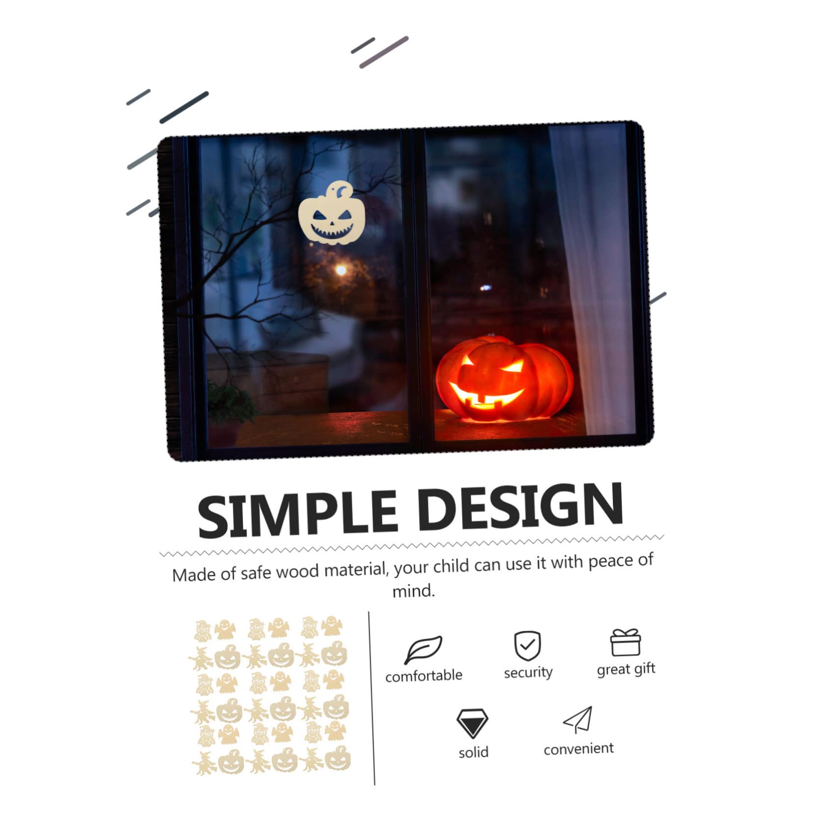 SEWACC 12x Katzen Holzausschnitte - Unbemalte Holzspäne Zum Basteln