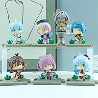 Vista 2 de Figura de Liyue Figuras de acción Mini Figurina Set de Figuras de Genshin Impact