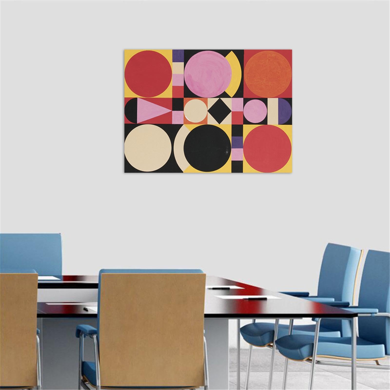 LXURY Stampe su Tela con Cornice in Legno-Catena-Famose Riproduzioni Quadri su Tela-Artistica Immagini Decorazione Casa Ufficio 80x110cm31x43inches Incorniciato