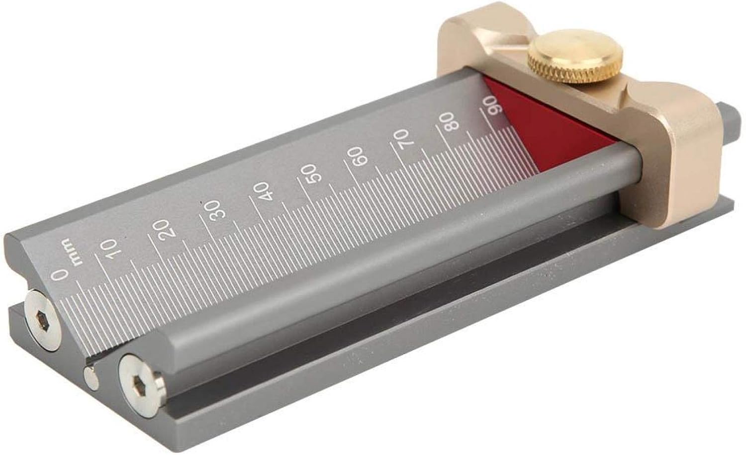Woodworking Drill,Woodworking Drill Locator Aluminium Alloy Height Measuring Positioner with Magnetic Bottom,Woodworking Tool