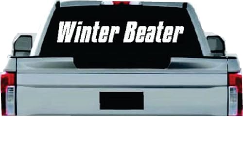 Winter Beater Banner Shitbox 4x4 Stickers Turbo Diesel Truck Funny Offroad