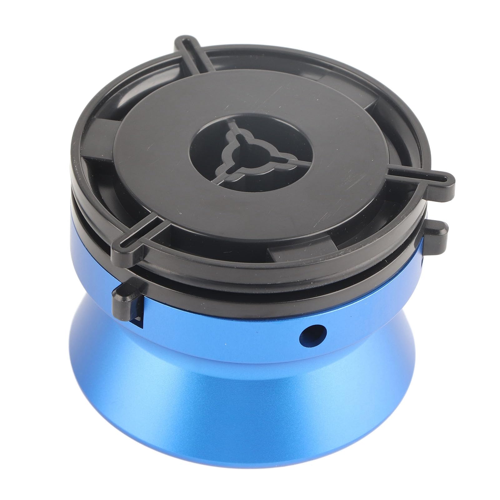 1 par de Adaptadores de Buje Nab para Studer para Akai para , Abridor de 10 Pulgadas de Aleación de Aluminio Vacía para Carrete Pequeño, Carrete de Cinta para Grabadora (Azul)