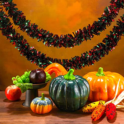 Dingion 26.2 Feet Kwanzaa Tinsel Garland Happy Kwanzaa Garland African Holiday Decoration Metallic Tinsel Twist Garland Artificial Garland Kwanzaa Party Decorations, Red, Green And Black Skkepp014S6 #TOP3