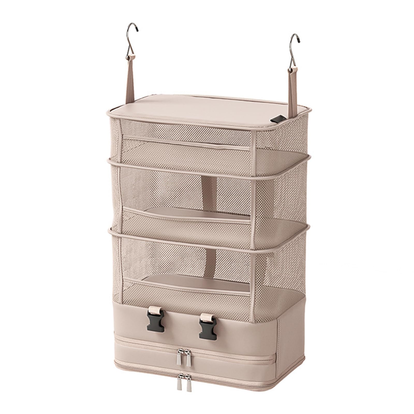 Oxxggkao Sturdy Polyester Hanging Storage Pouches with Multiple Compartments Keep Your Items Neat and Tidying Polyester Closet Planner