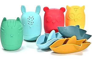 Safe and Fun Silicone Bath Toys for Little Explorers
