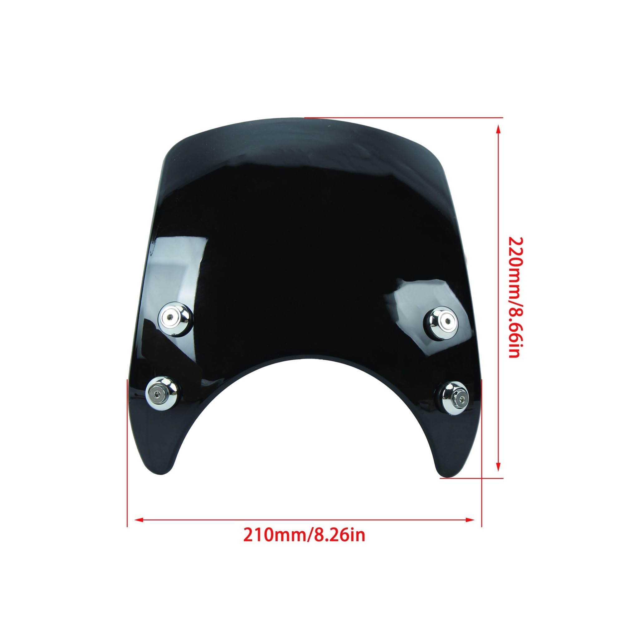 Deflettore Parabrezza Moto For XL883 1200 XL1200R