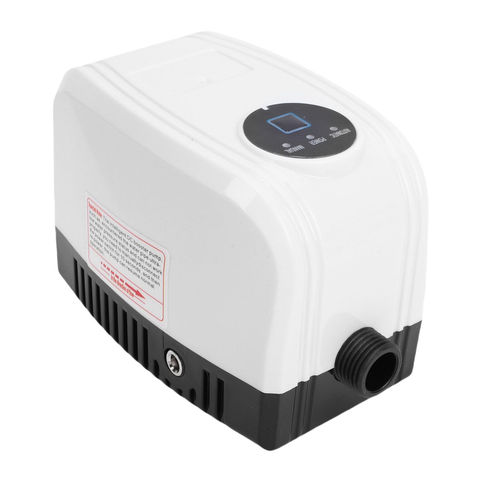 Ejoyous Bomba de Refuerzo Automática de 65 W, Bomba de Refuerzo de Presión de Agua con Núcleo de Latón, 24 L por Minuto, Cabezal de 17 M, Silenciosa, IP56 para Ducha Solar, Calentador de Agua, Baño,