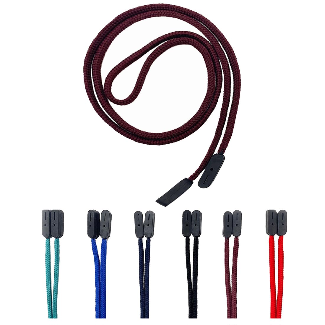 Van Der Linn Unisex Wine Glasses Lanyard Strong Grip Secure Eyewear Holder Glasses Neck Cord Strap (1, )