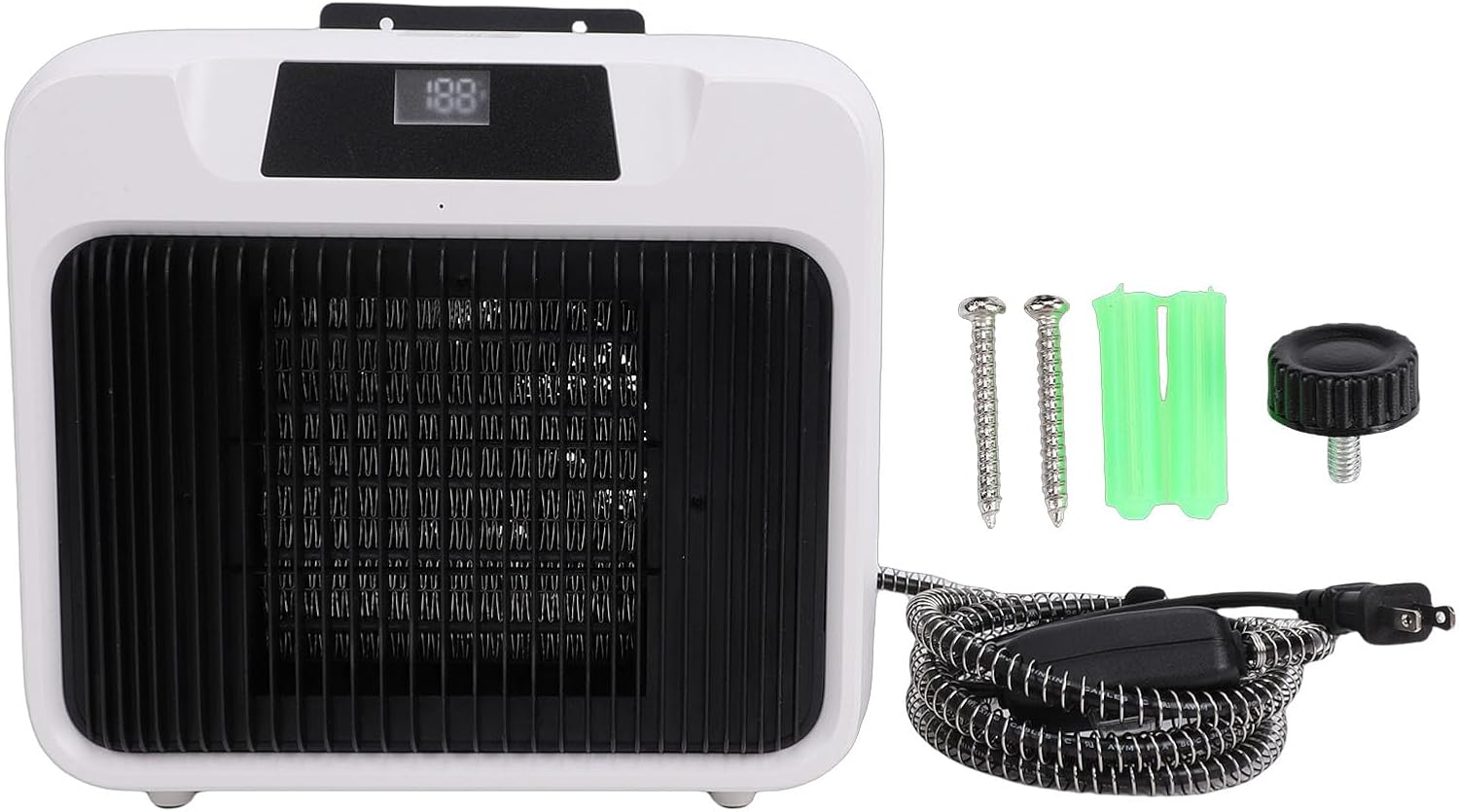 Calefactor Eléctrico Portátil Compacto 120V con Montaje en Pared