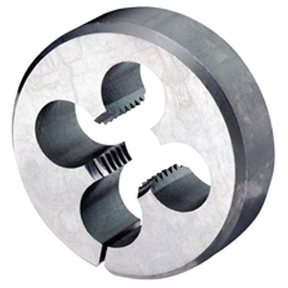 Dormer F300M22X2 Series F300 HSS Adjustable Split Hand Die, Bright Finish, M22 x 2.50mm x 5/8"